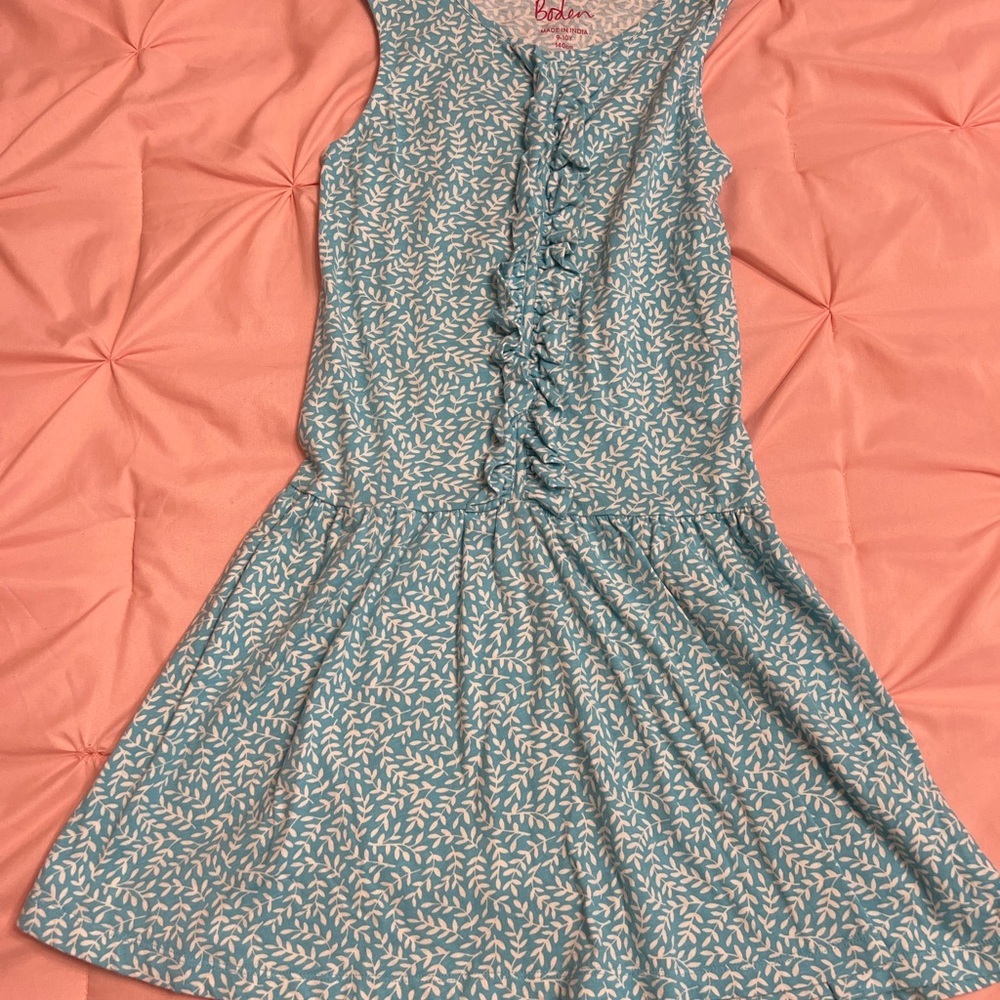 MiniBoden Girls Knit Dress, Size 9-10